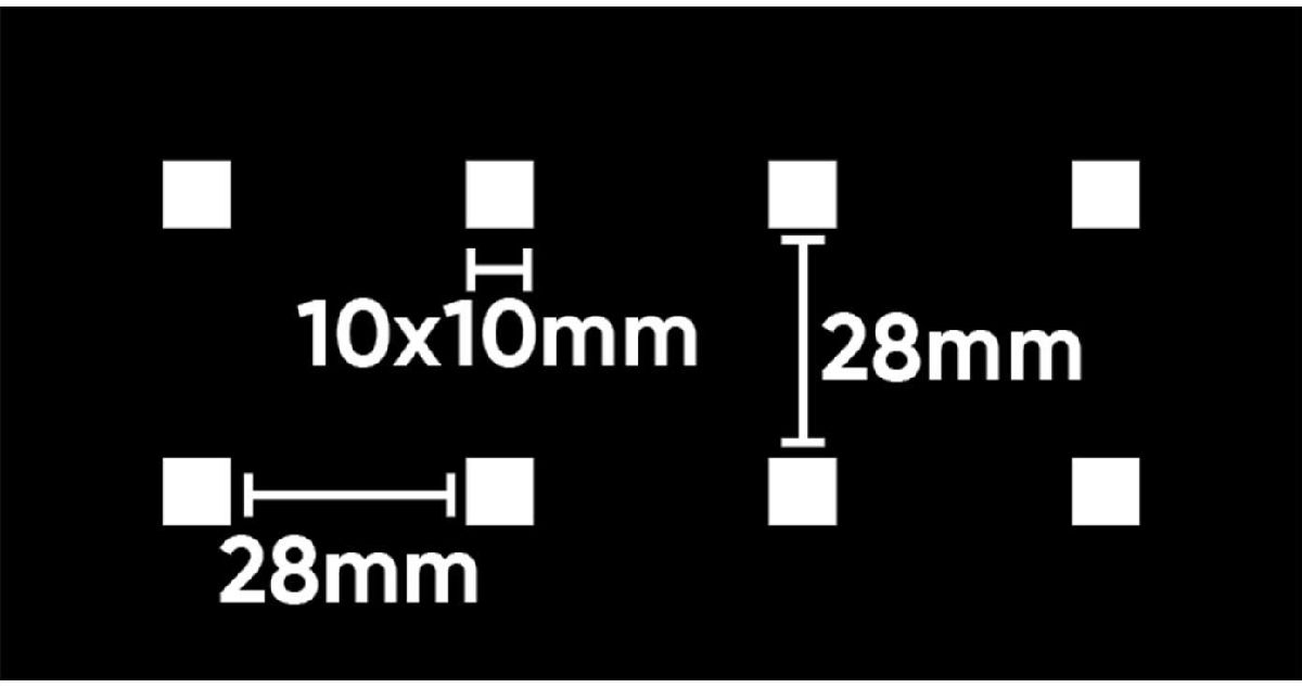 Stecktafel 680x340x25mm