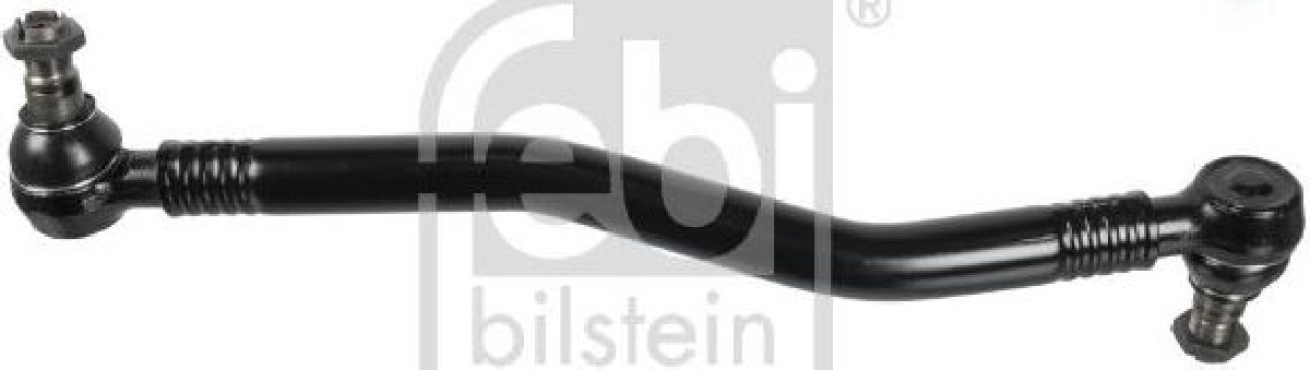 Lenkstange m. Kronenm. u. Splinten