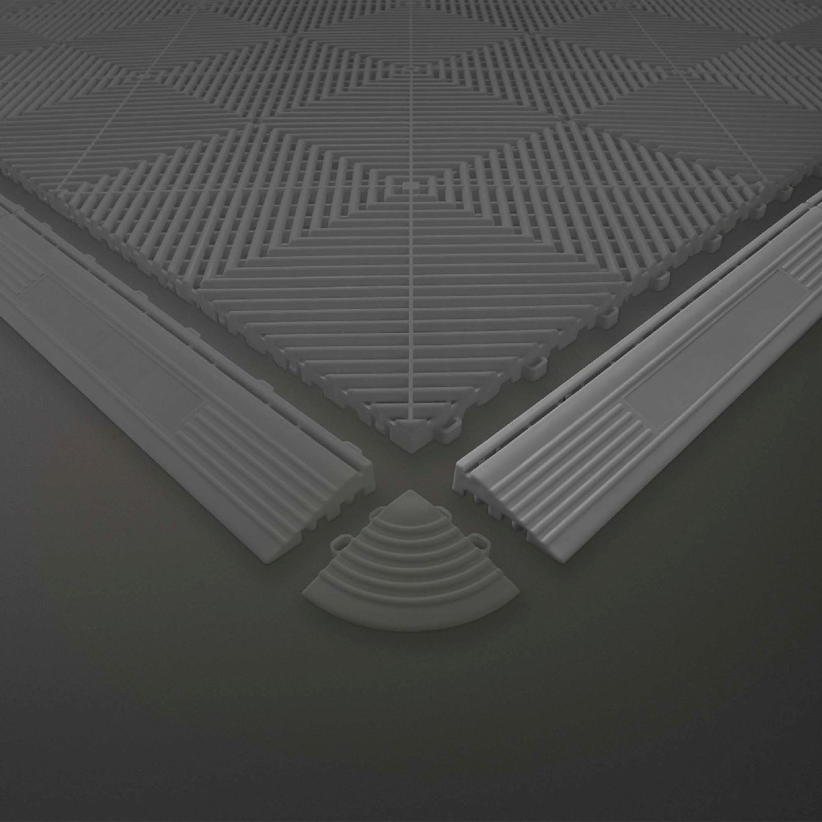 Fliesenprofil 40x7x1.8cm (m�nnlich) grau