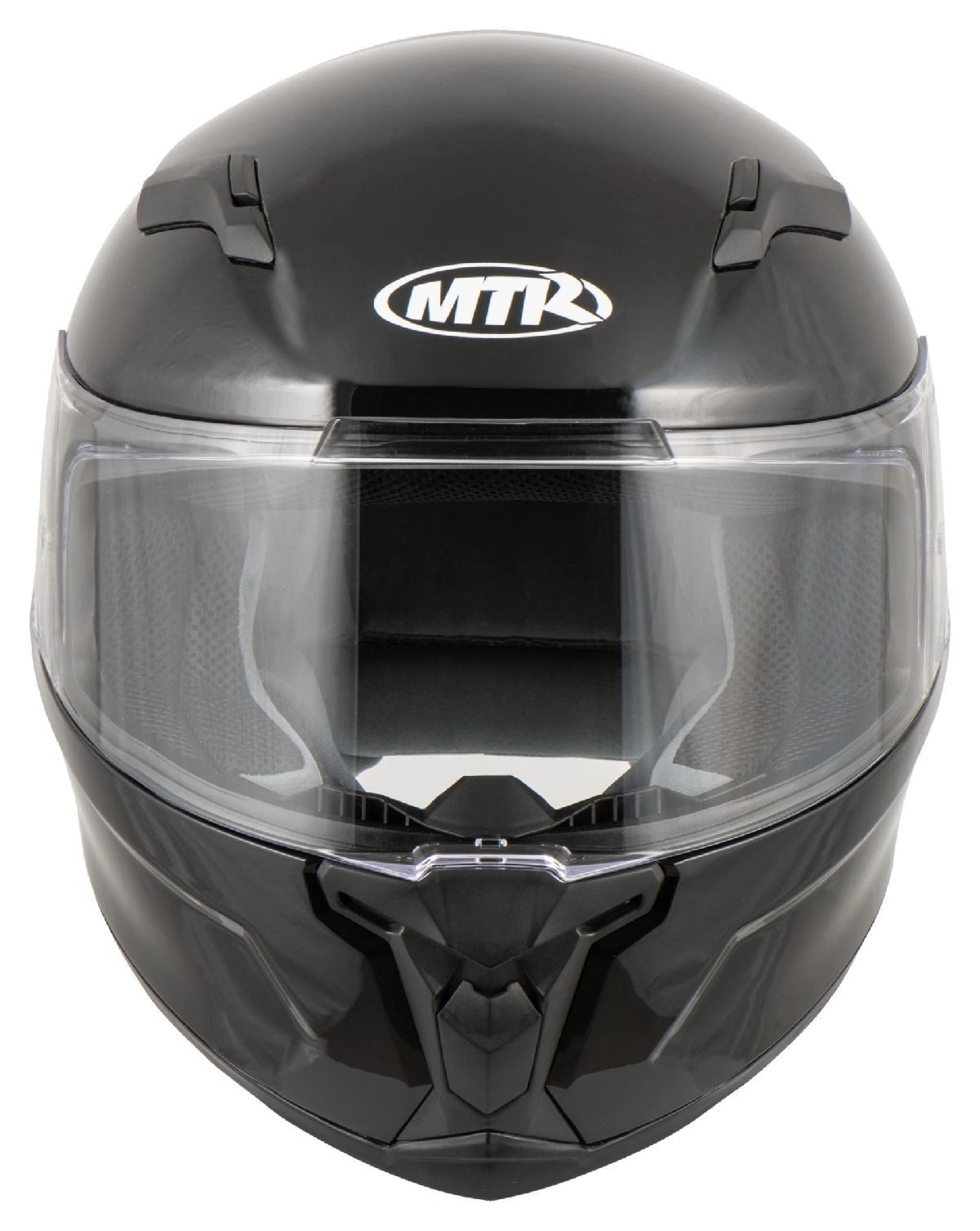 Integralhelm S-6 glnzend/schwarz XS