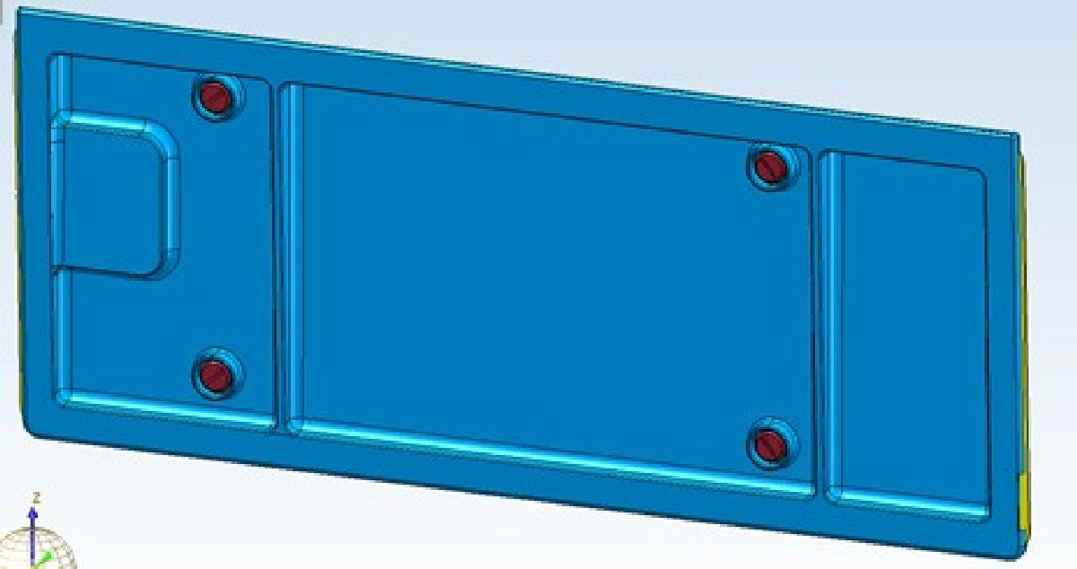 Servicedeckel Frontbox kompl.
