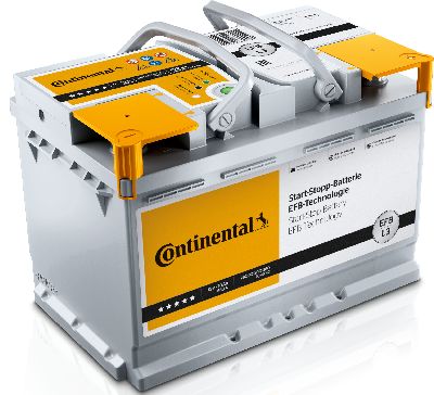 EFB-Batterie Conti 12V/75Ah/730A LxBxH 315x175x175mm/S:0