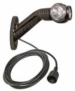 Umrissleuchte Superpoint III LED 24V re rt/ws/or  Kabel-L: 1750mm