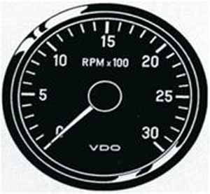 VDO Drehzahlm.52mm/8000Interna