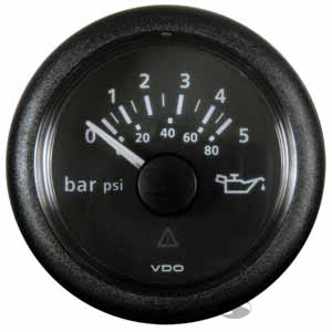 VDO Manometer Cockpit 52/2/24