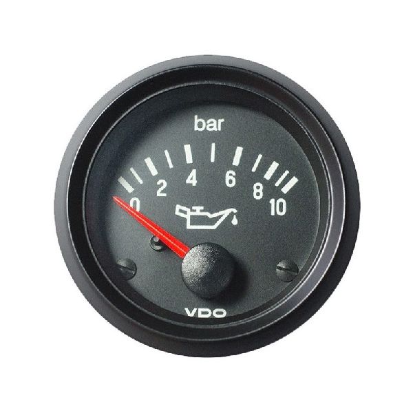 VDO Manometer Cockpit International 52 mm 10 bar 24 V Motor�ldruck