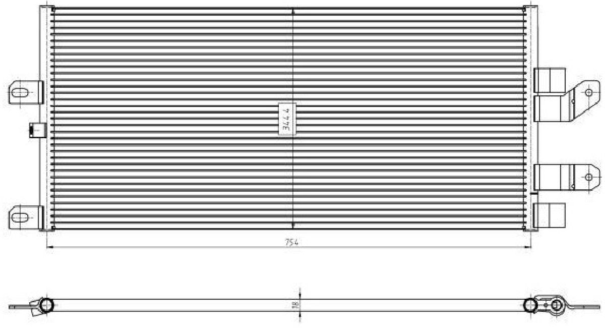 Kondensator Klimaanlage
