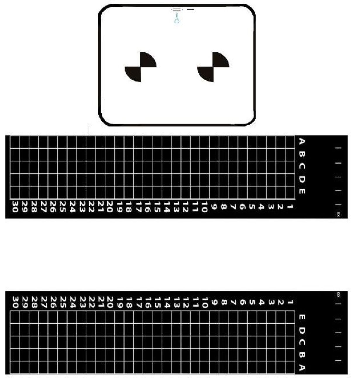 Set zur Kalibrierung Kameras