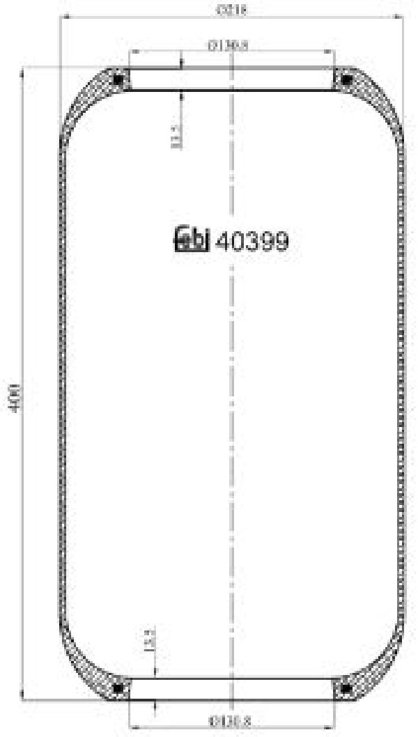 Luftfederbalg HA Febi