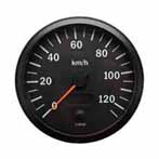 VDO Tachometer elektronisch 24V 140 mm / 125 km/h / Durchlichtausf�hrung