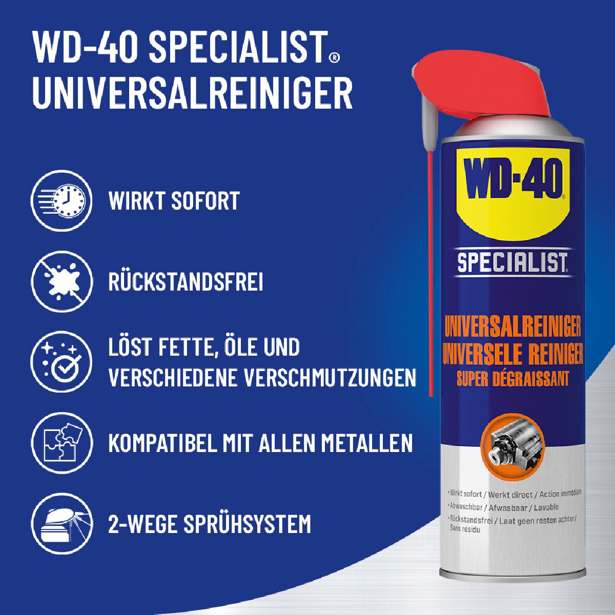 WD-40 Specialist Universalreiniger Spraydose 250 ml