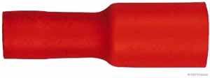Rundsteckh&uuml;lse rot VPE 1