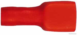 Flachsteckh&uuml;lsen rot VPE 1