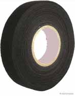 Gewebeband VPE 144 schwarz / Dicke: 0.5mm