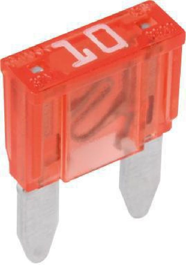 Stecksicherungen MINI VPE 50 rot / 10 Amp.