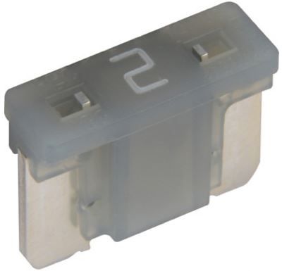 Low Profile-Sicherung VPE 25 blau / 2 Amp.