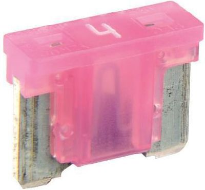 Low Profile-Sicherung VPE 25 rosa / 4 Amp.