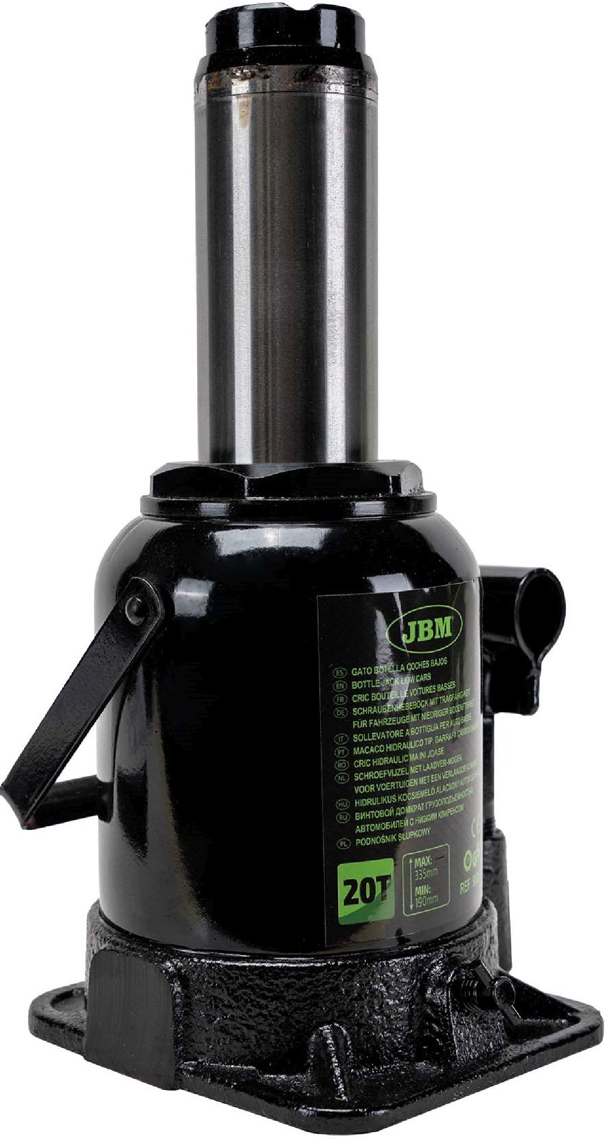 Stempelheber f�r niedrige Fahrzeuge 20T