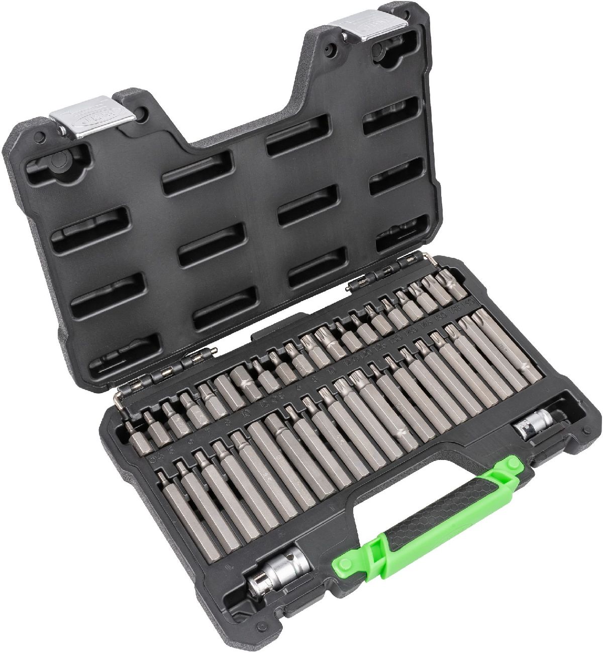 Bit-Set 6-Kant, 12-Kant Torx 42-teilig, S-2 3/8