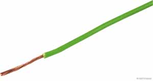 Kabel gr&uuml;n VPE 1