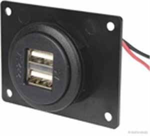 Steckdose mit USB-Anschluss