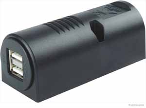 Steckdose mit USB-Anschluss