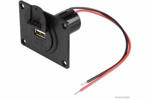 Steckdose mit USB-Anschluss