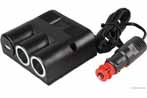 Adapter, Steckdose 12/24V / 3000mA