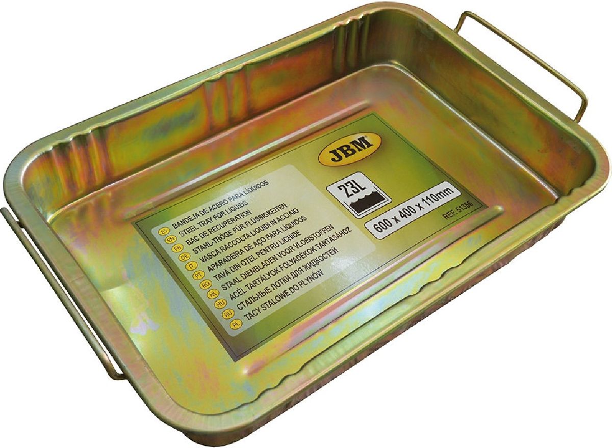 Stahlwanne f&uuml;r Fl&uuml;ssigkeiten