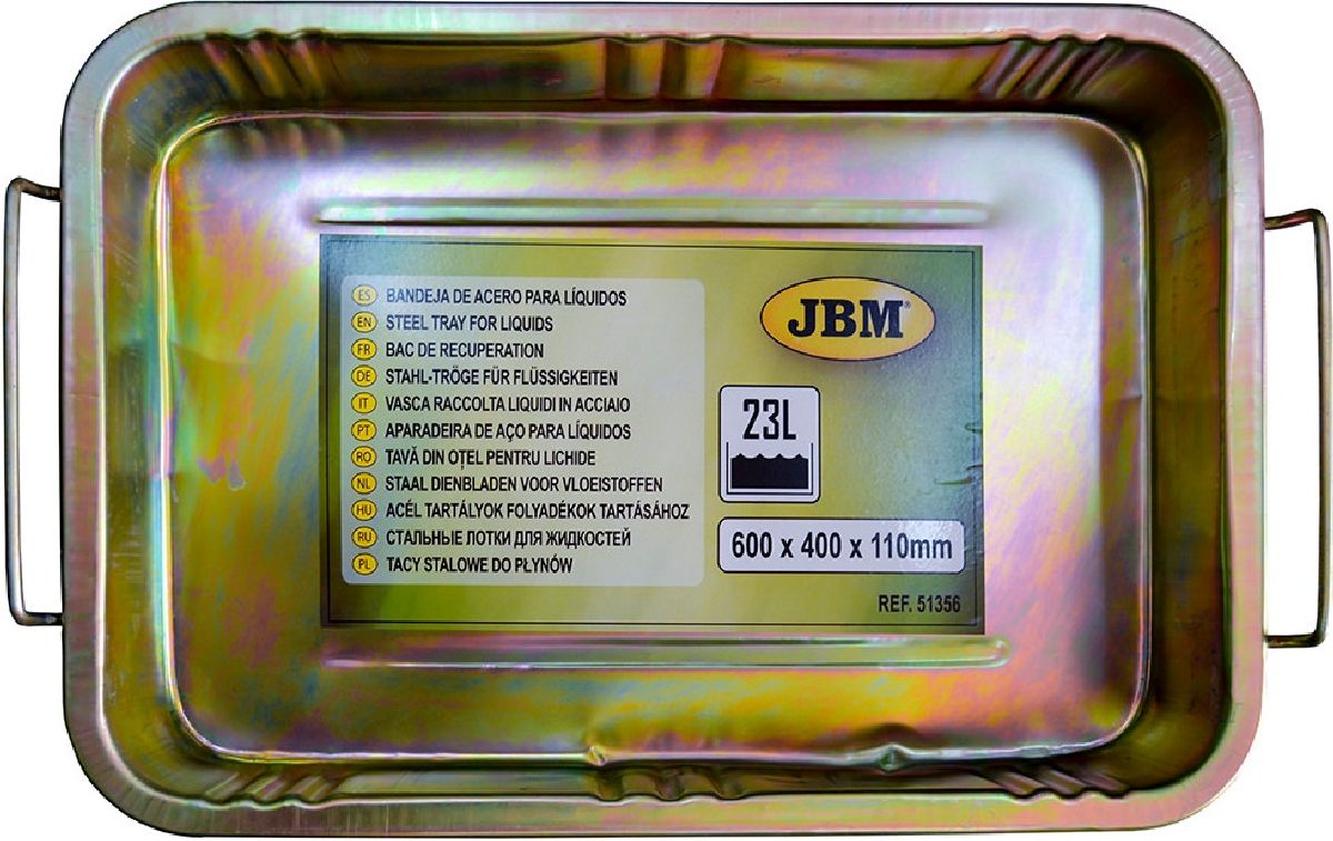 Stahlwanne f�r Fl�ssigkeiten 23 Liter