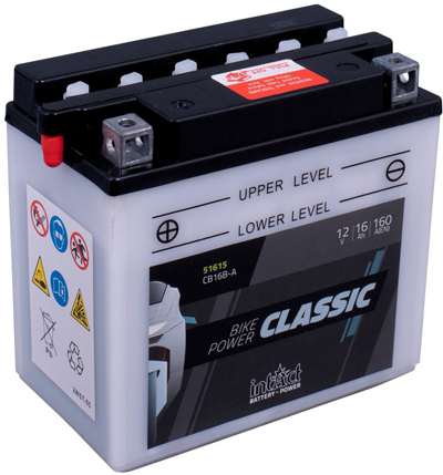 Bike-Power Classic 12V/16Ah LxBxH 162x90x162/S:1