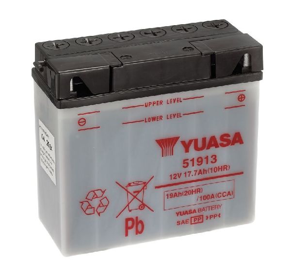 Yumicron 12V/19Ah/100A LxBxH: 186 // 82 // 171 // S:0