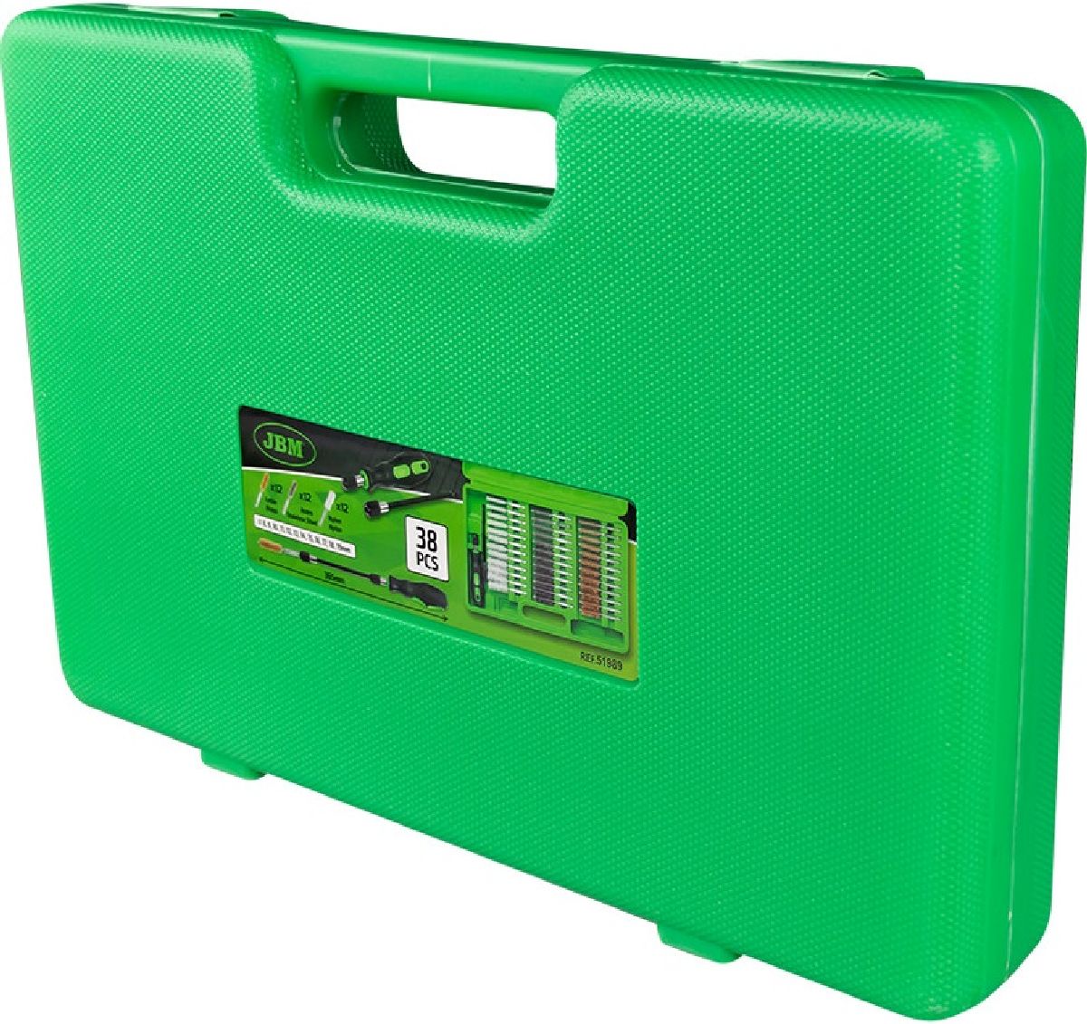 B�rstenset � 8-19 mm 38-teilig