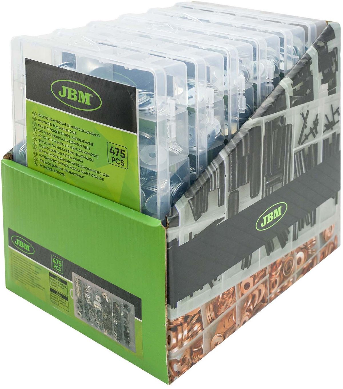 Set Unterlagscheiben 475-teilig