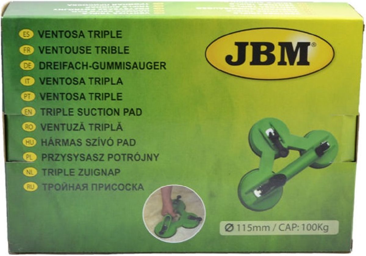 Dreifacher Saugnapf 115mm