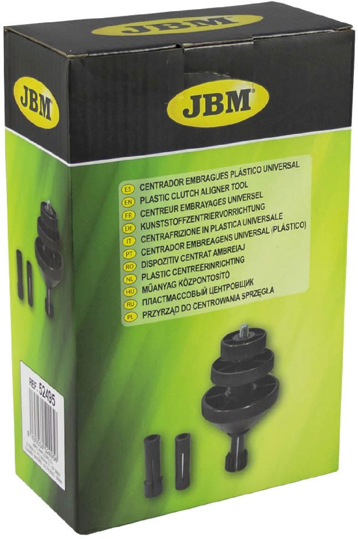 Universeller Kuuplungszentrierdorn mit 3 Adapter