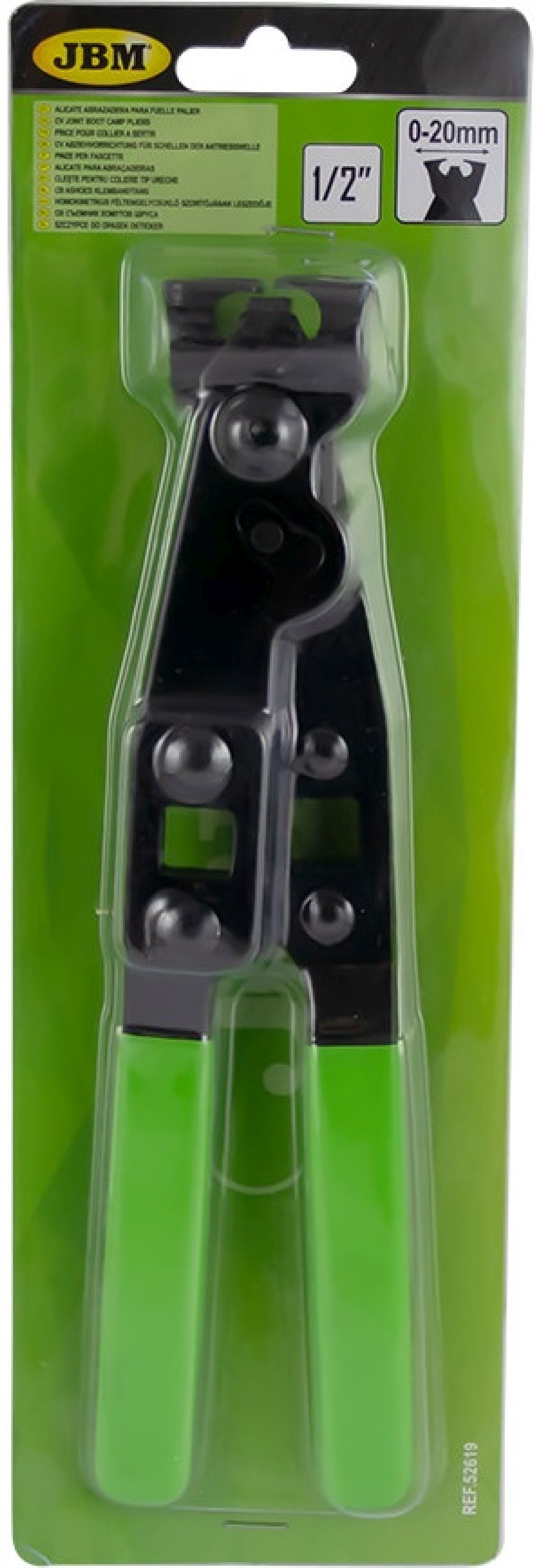 Schellenzange Antriebswelle 