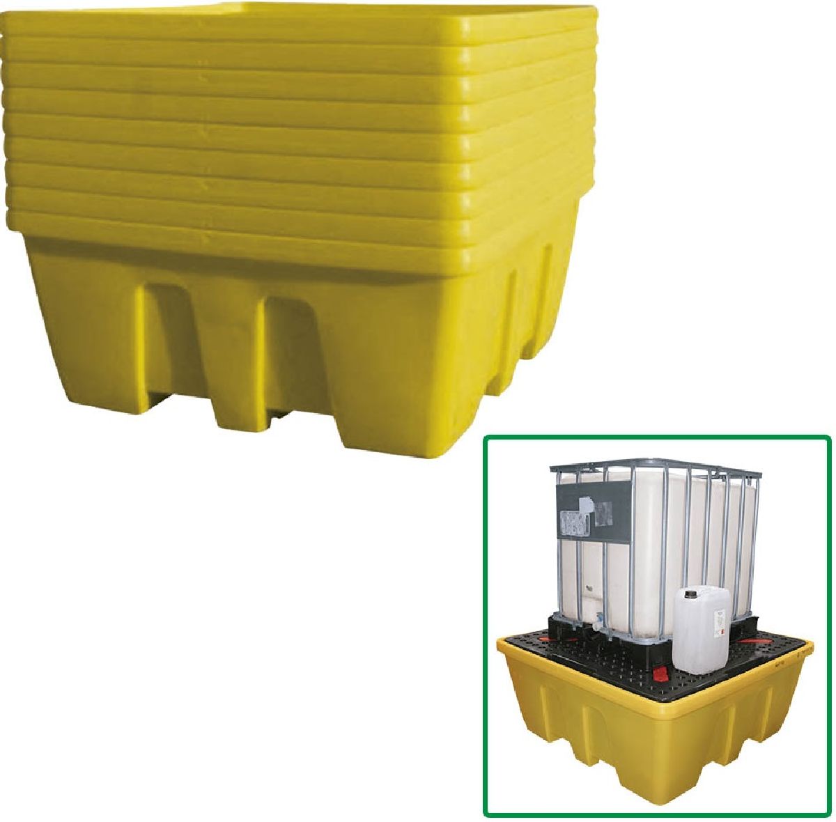 Auffangwanne IBC, 2500Kg