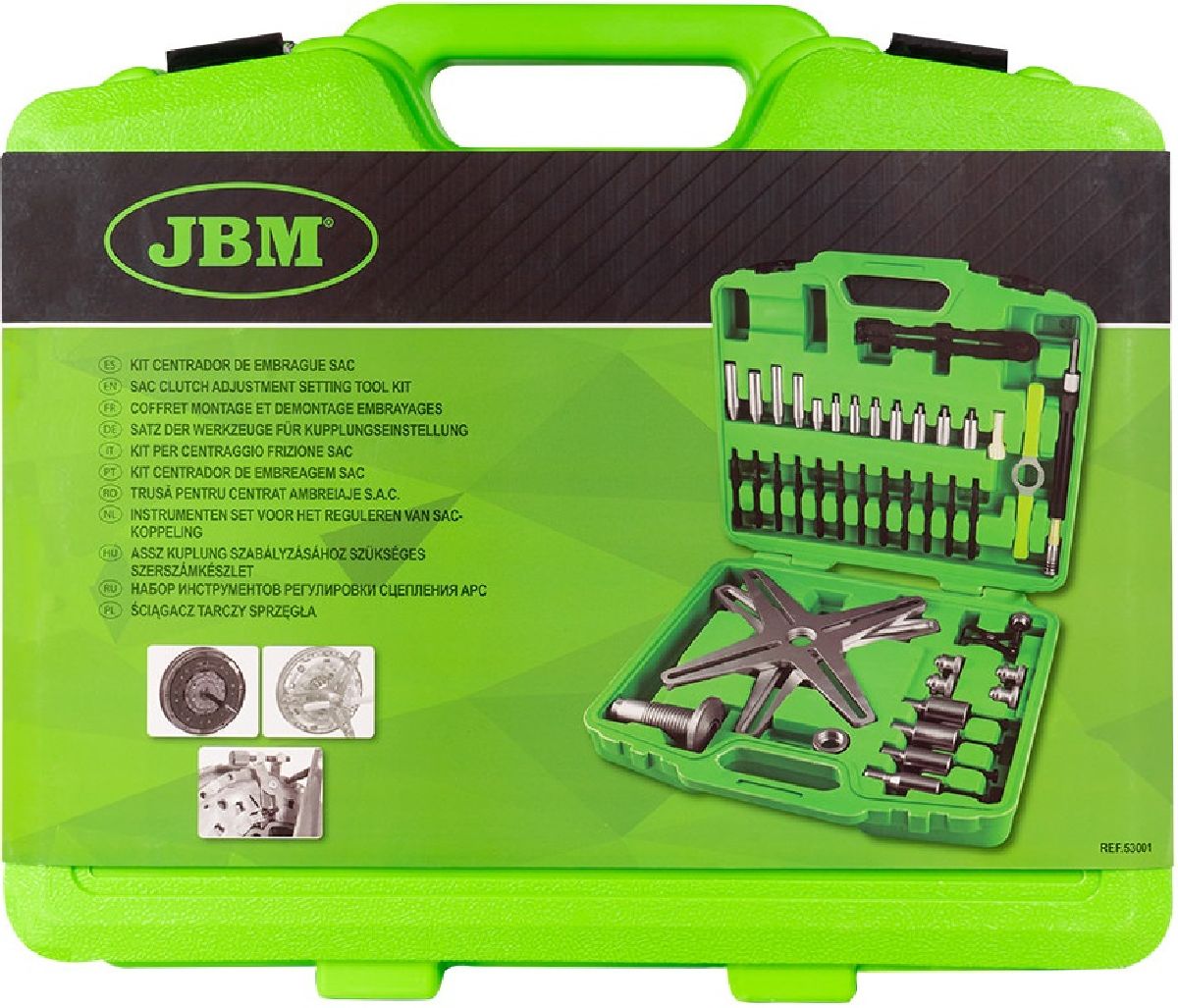 Kupplungszentrierdorn Set 