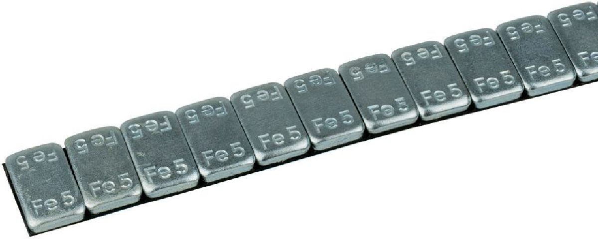 Auswuchtgewichte Rolle 5Kg silbrig, 1000x5gr.