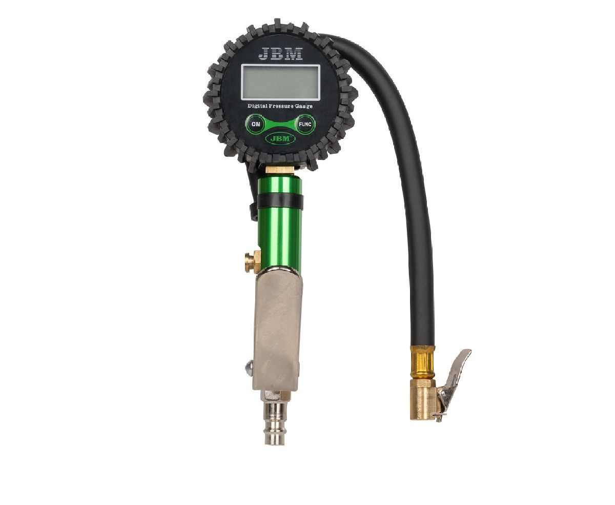 Druckluftpistole Manometer digital