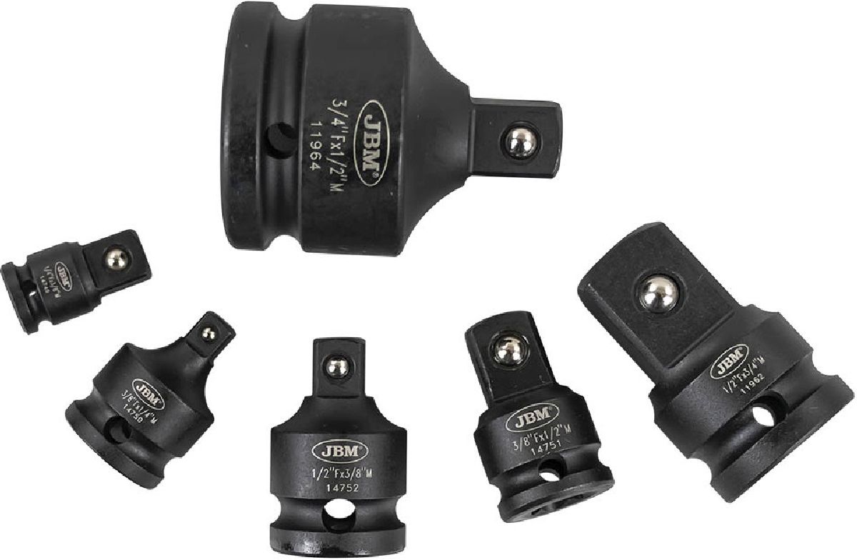 Schlagadapter-Set 6-teilig