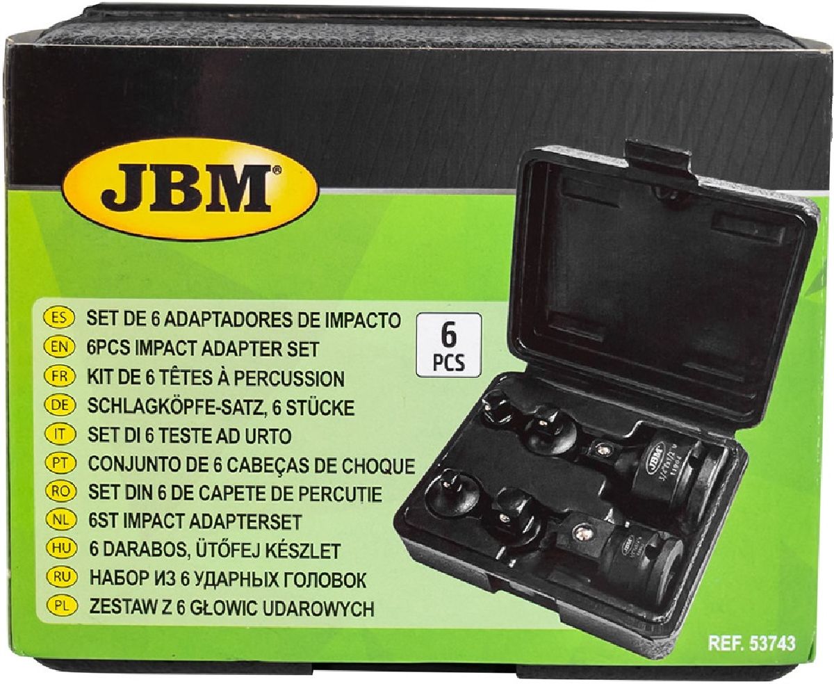 Schlagadapter-Set 6-teilig