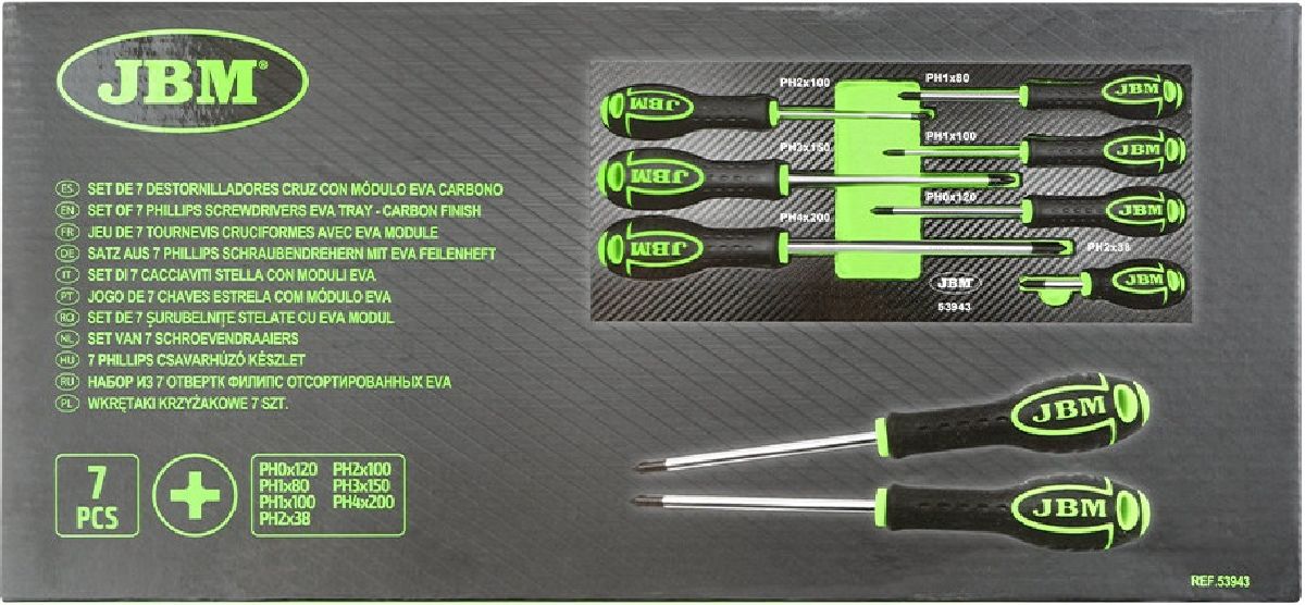 Phillips Schraubendreher-Set 7-teilig