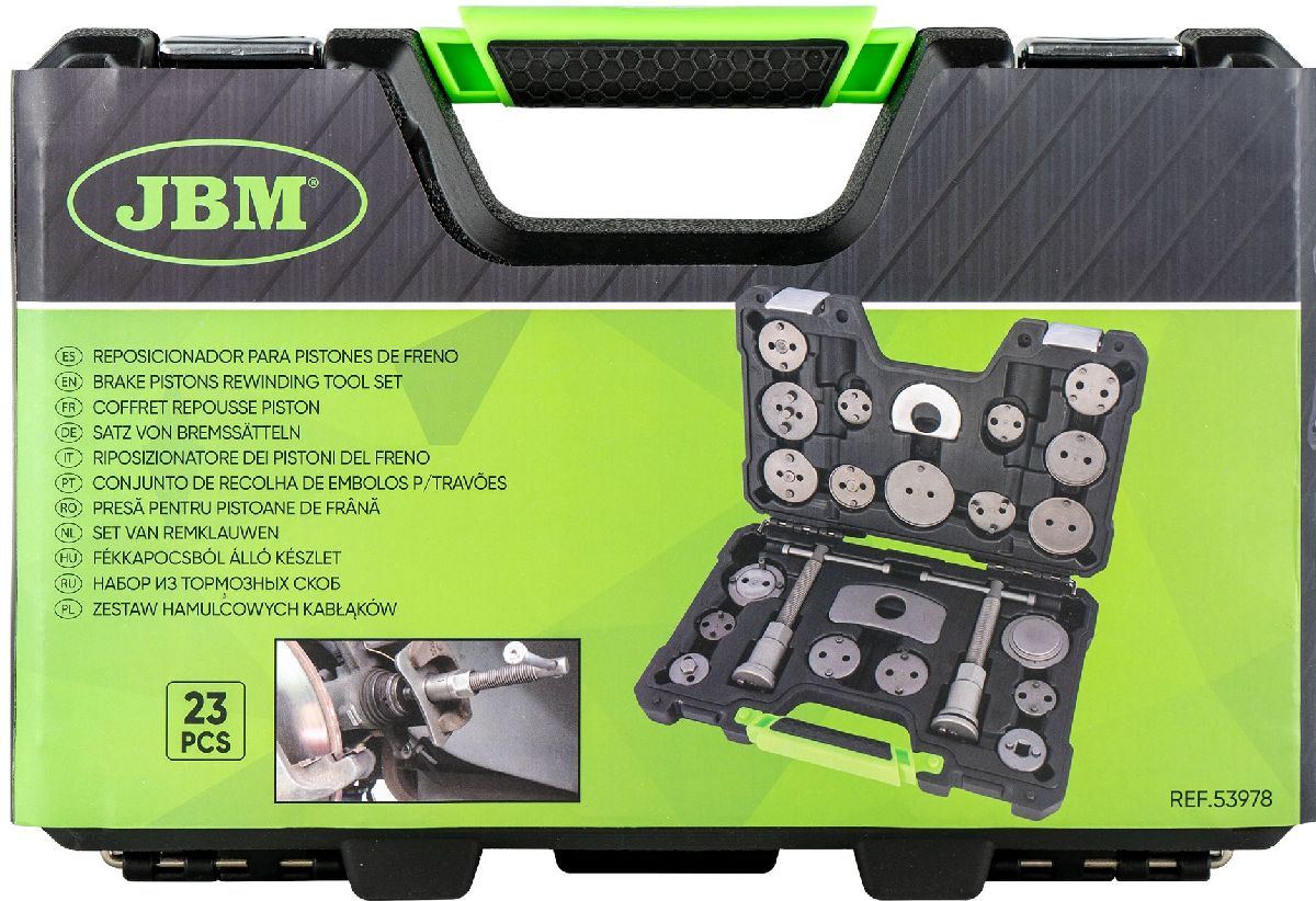 R�ckstellwerkzeugset Bremskolben 23-teilig