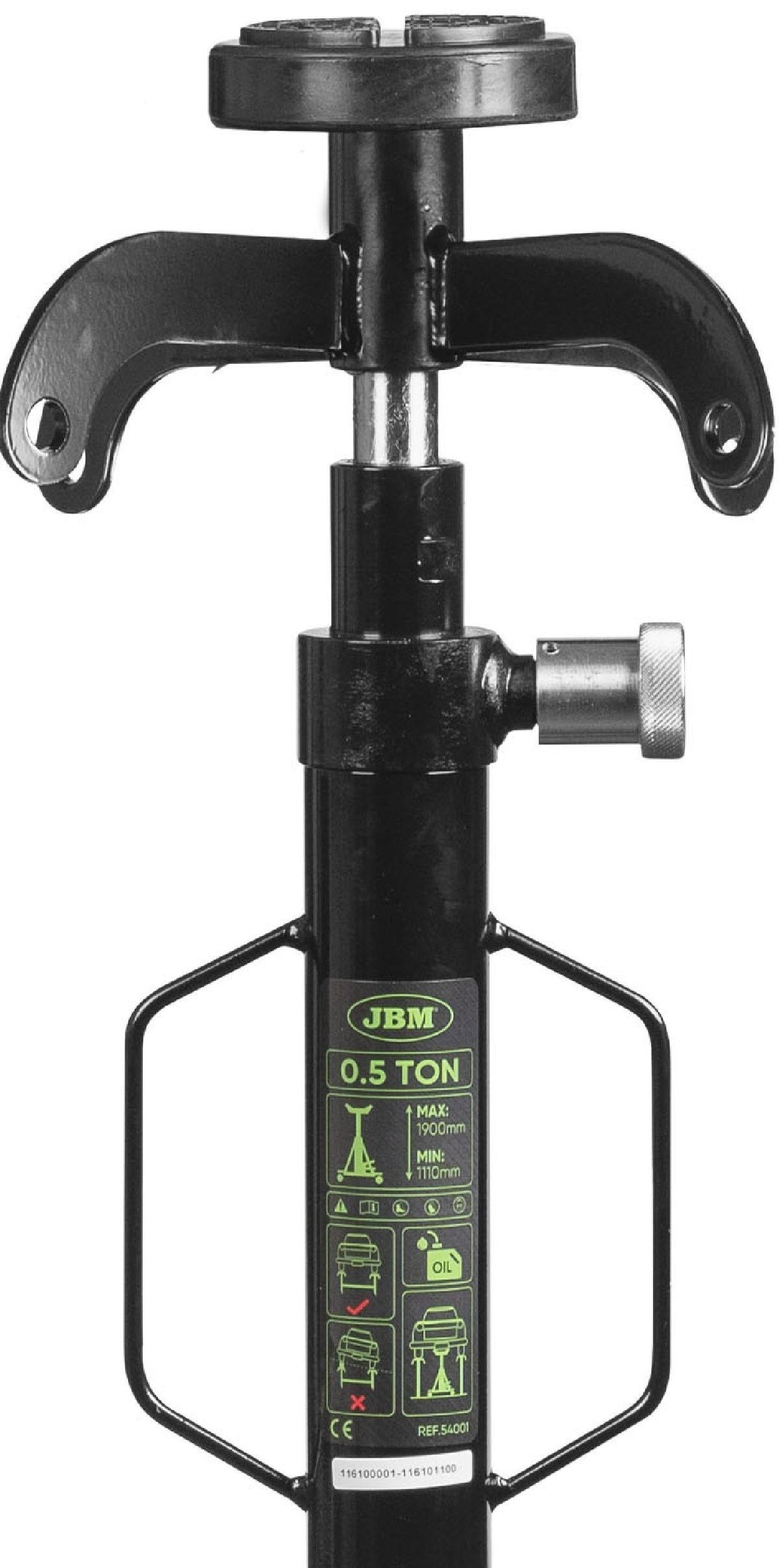 Teleskopischer Hydraulikheber 0.5t