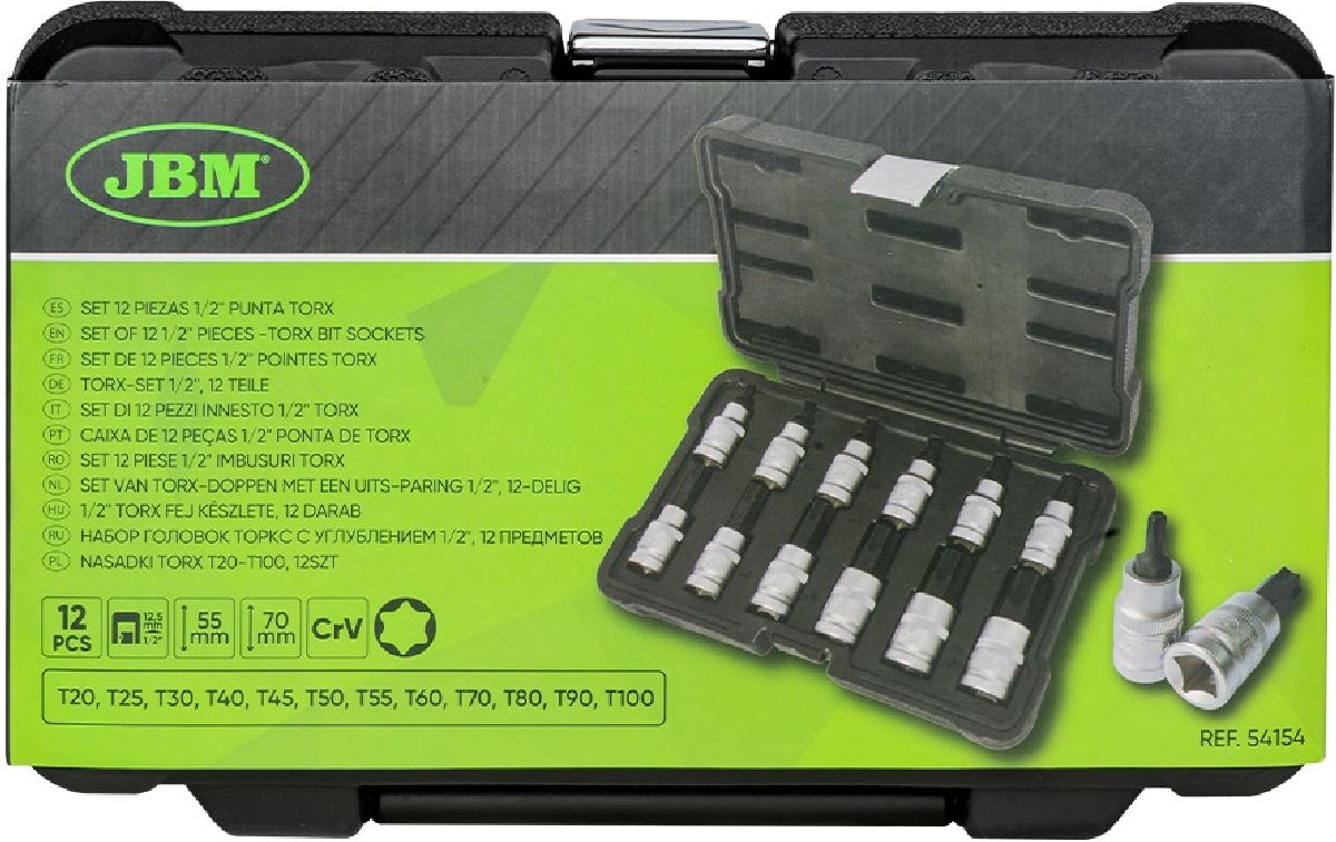 Werkzeugkoffer Torx 1/2