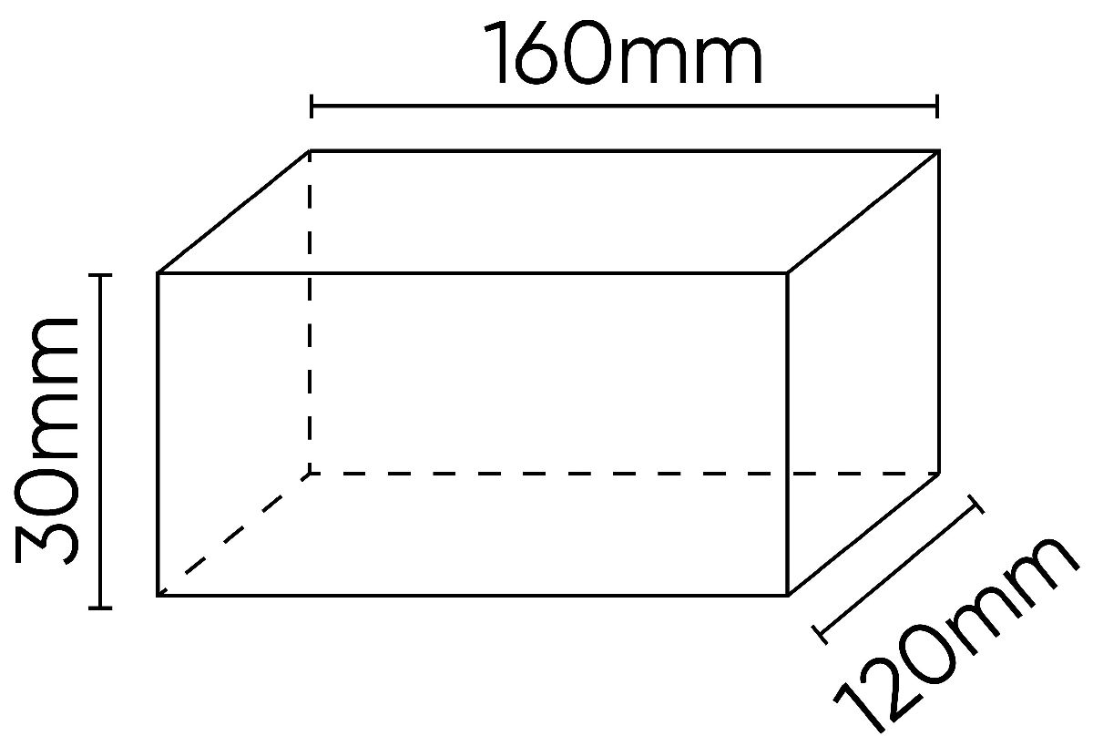 Gummiauflage Hebeb�hne 160x120x30mm