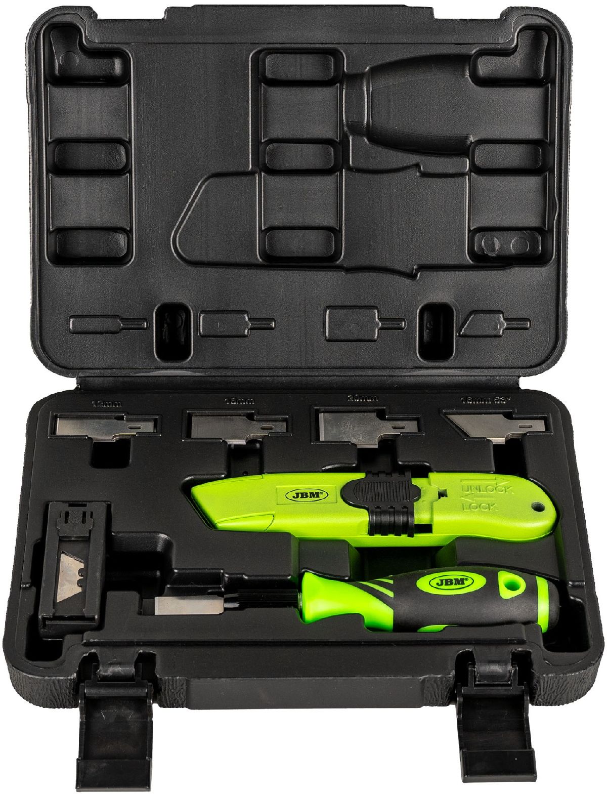 Messeer und Schaber-Set