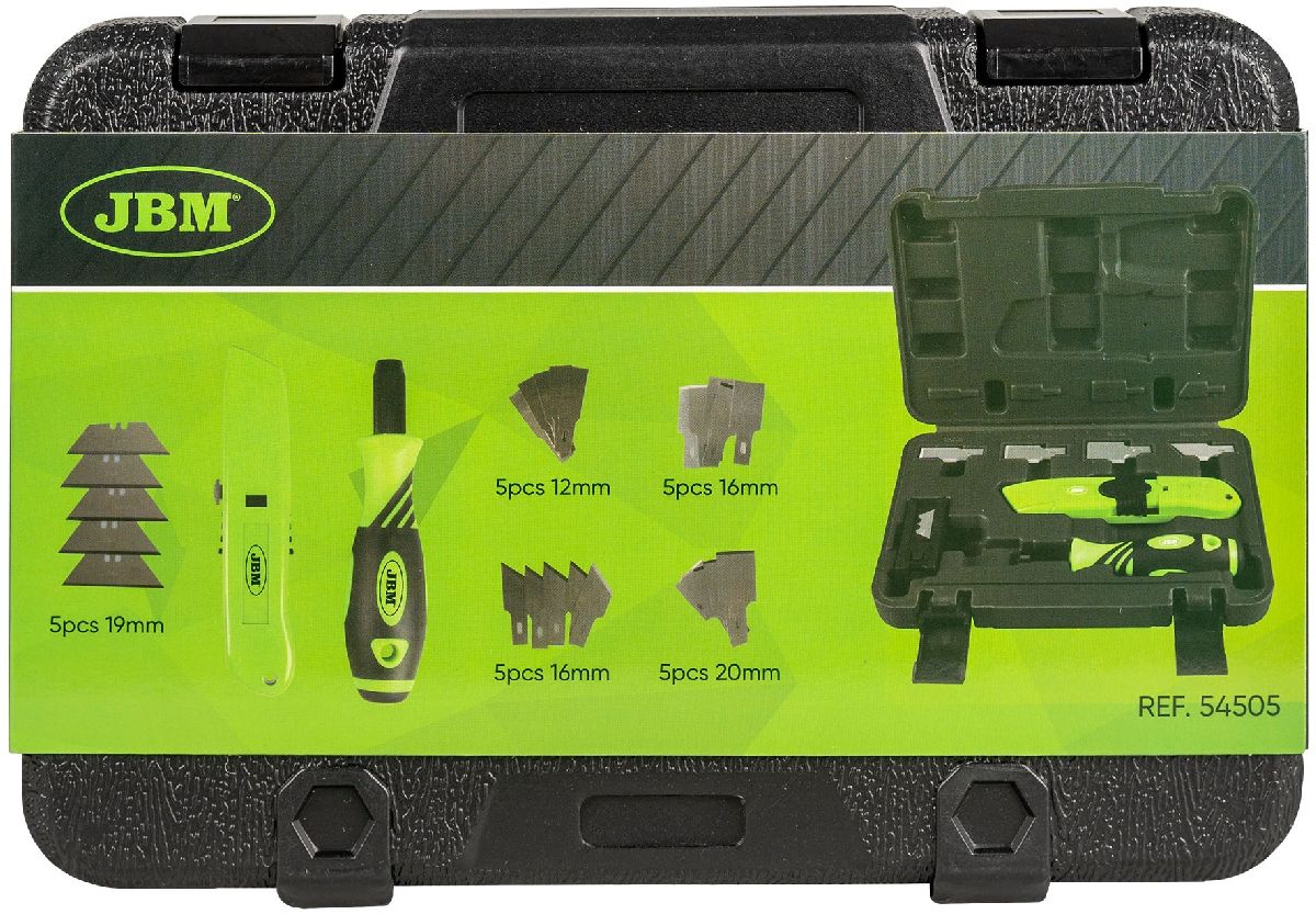 Messer und Schaber-Set 27-teilig